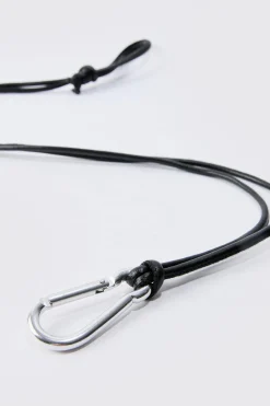 Carabiner Rope Belt | BoohooMAN UK