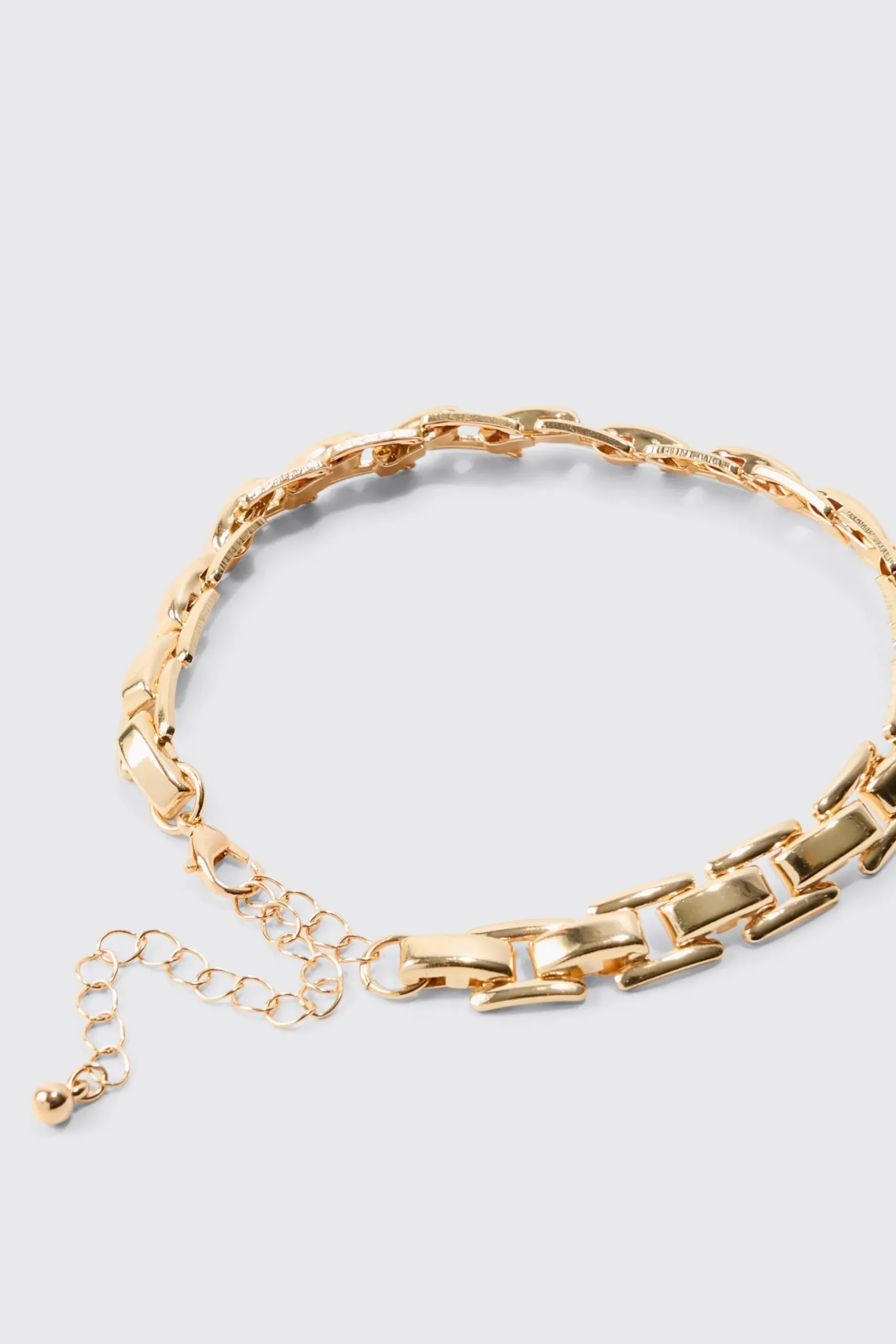 Chunky Chain Bracelet | BoohooMAN UK