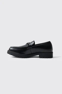 Chunky Snaffle Loafer | BoohooMAN UK