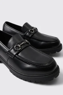 Chunky Snaffle Loafer | BoohooMAN UK