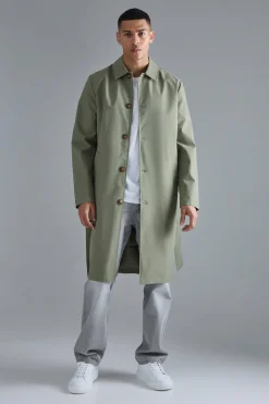 Classic Belted Trench Coat | BoohooMAN UK