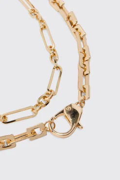 Clip Detail Chain Necklace | BoohooMAN UK