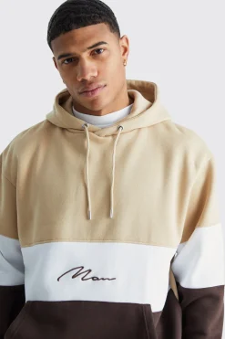 Colour Block Tracksuit | BoohooMAN UK