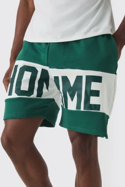 Core Fit Cropped T-shirt & Short Set | BoohooMAN UK
