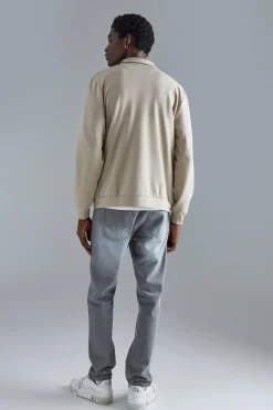 Core Interlock Harrington | BoohooMAN UK
