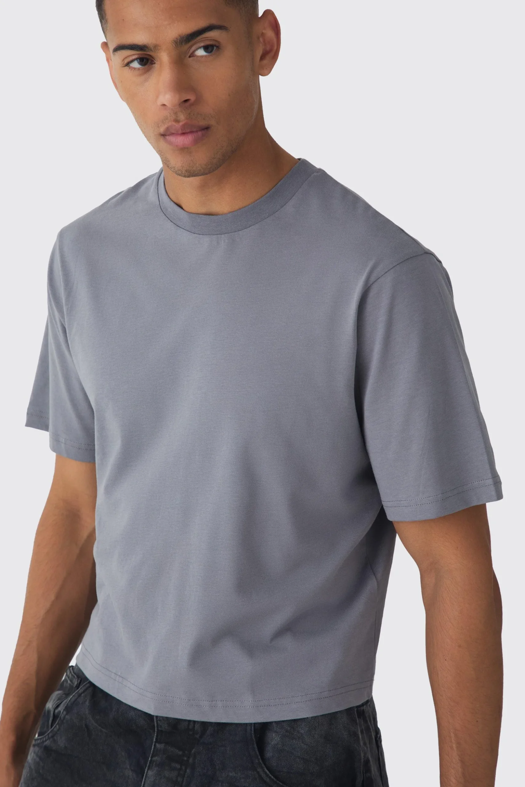 Crew Neck Baby T-shirt | BoohooMAN UK