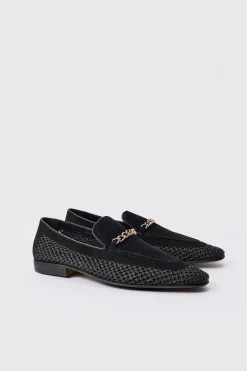 Crochet Loafer | BoohooMAN UK