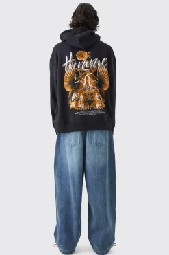 Denim Parachute Jean | BoohooMAN UK
