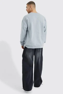 Denim Parachute Jean | BoohooMAN UK