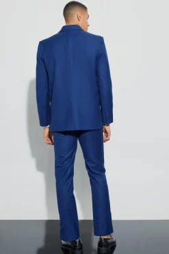 Double Breasted Blazer | BoohooMAN UK
