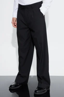 Double Breasted Relaxed Fit Suit | BoohooMAN UK