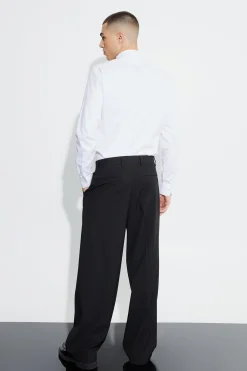 Double Breasted Relaxed Fit Suit | BoohooMAN UK