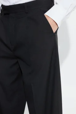 Double Breasted Relaxed Fit Suit | BoohooMAN UK