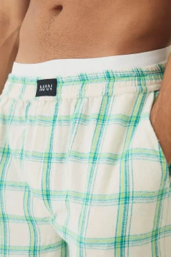 Double Waistband Lounge Bottoms | BoohooMAN UK
