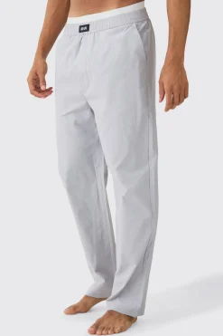 Double Waistband Lounge Bottoms | BoohooMAN UK