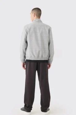 Drawcord Waist Straight Trousers | BoohooMAN UK