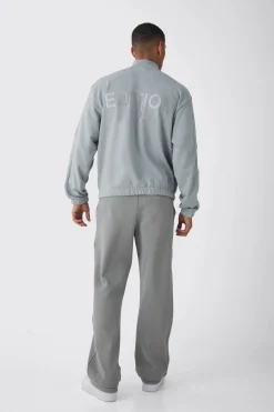 EDITION Oversized Boxy Heavyweight Funnel Neck Sweatshirt | BoohooMAN UK