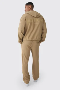 EDITION Oversized Boxy Heavyweight Hoodie | BoohooMAN UK