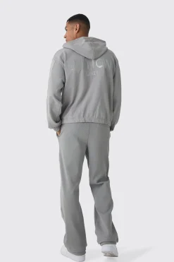 EDITION Oversized Boxy Heavyweight Hoodie | BoohooMAN UK