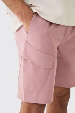 Elasticated Comfort Technical Stretch Short | BoohooMAN UK