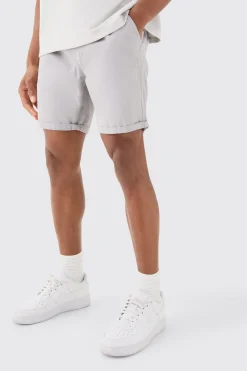Elasticated Waist Bermuda Shorts | BoohooMAN UK