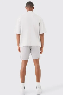 Elasticated Waist Bermuda Shorts | BoohooMAN UK