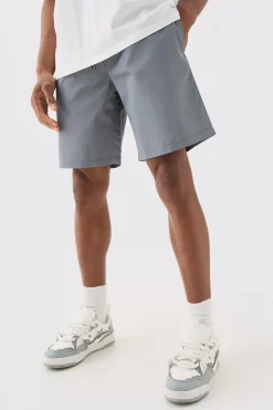 Elasticated Waist Comfort Nylon Shorts | BoohooMAN UK