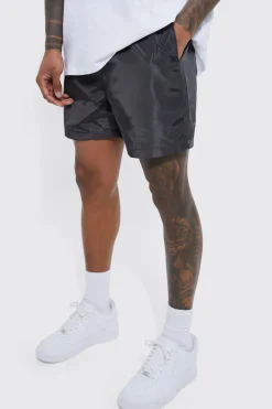 Elasticated Waist Comfort Nylon Short | BoohooMAN UK