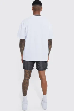 Elasticated Waist Comfort Nylon Short | BoohooMAN UK
