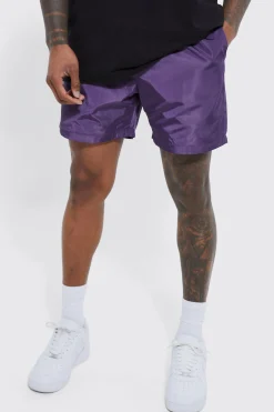 Elasticated Waist Comfort Nylon Short | BoohooMAN UK