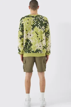 Elasticated Waist Khaki Skinny Fit Cargo Shorts | BoohooMAN UK