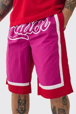 Elasticated Waist Limited Shell Panel Shorts | BoohooMAN UK