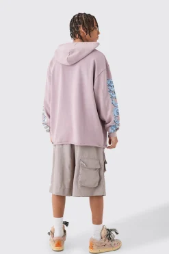 Elasticated Waist Multi Pocket Drawcord Parachute Shorts | BoohooMAN UK