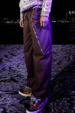 Elasticated Waist Oversized Pocket Cargo | BoohooMAN UK
