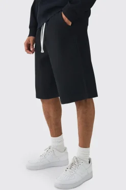 Elasticated Waist Pleated Jorts | BoohooMAN UK
