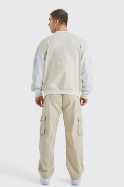 Elasticated Waist Relaxed Fit Cargo Trouser | BoohooMAN UK