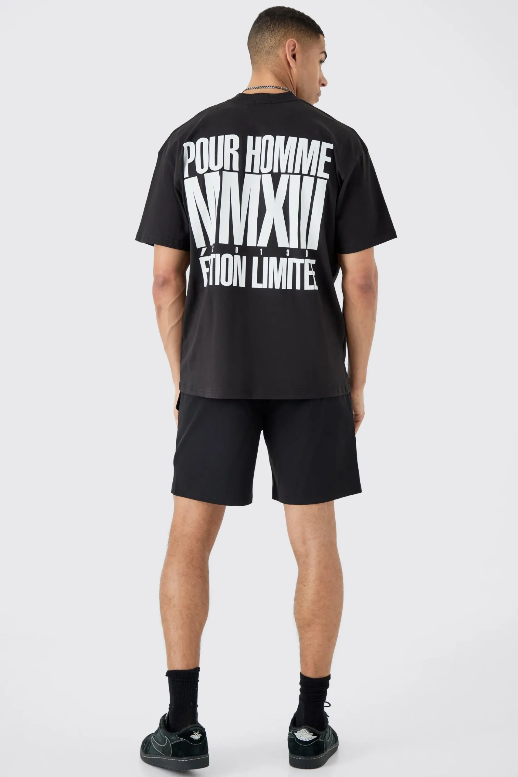 Elasticated Waist Relaxed Technical Stretch Cargo With Zip | BoohooMAN UK