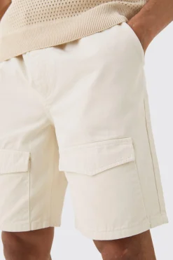 Elasticated Waist Relaxed Shorts | BoohooMAN UK