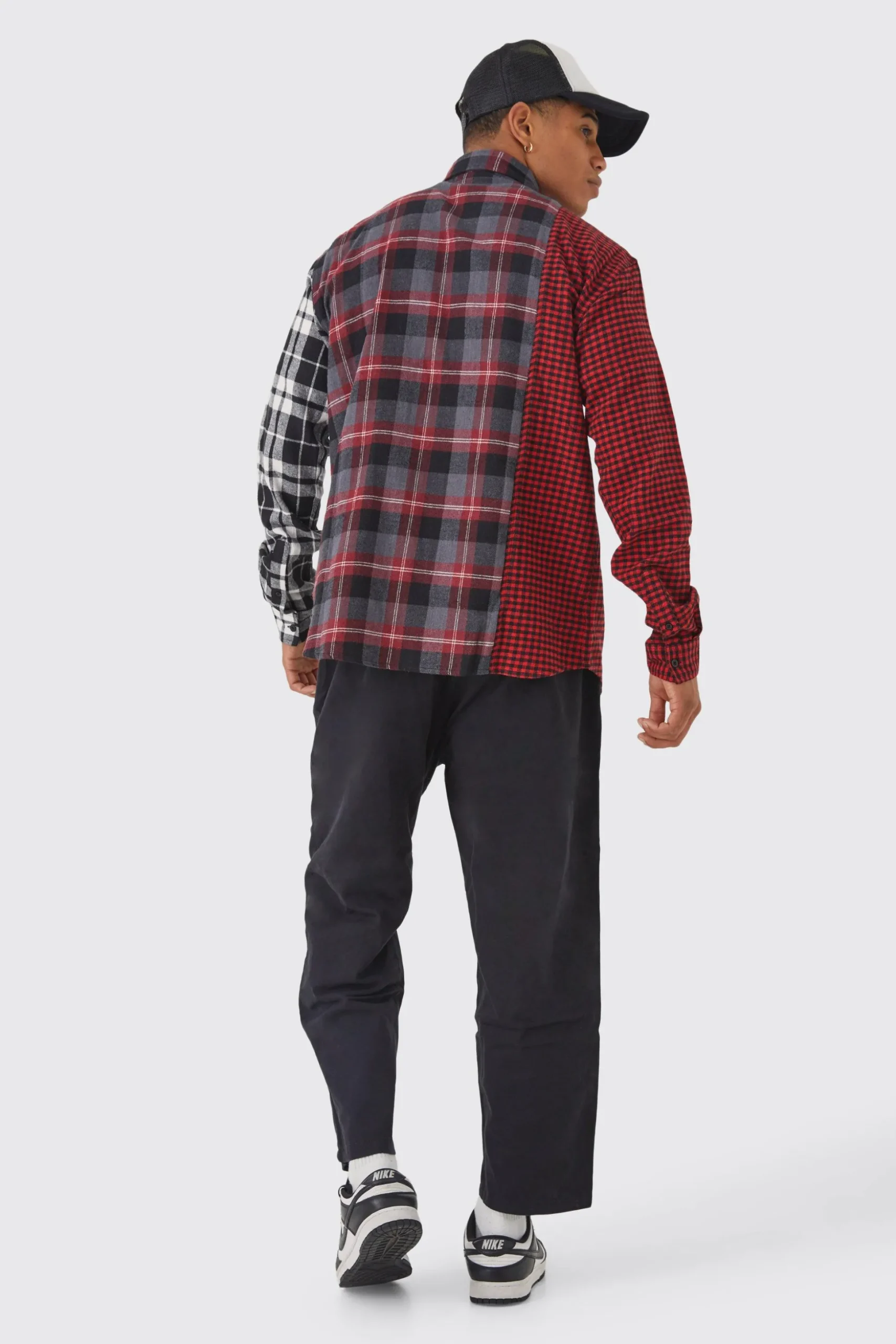 Elasticated Waist Skate Chino Trouser | BoohooMAN UK
