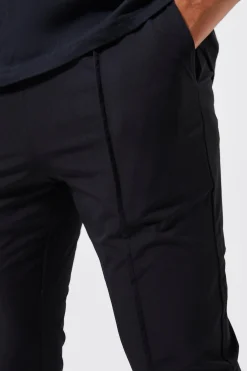 Elasticated Waist Skinny Stretch Golf Trousers | BoohooMAN UK