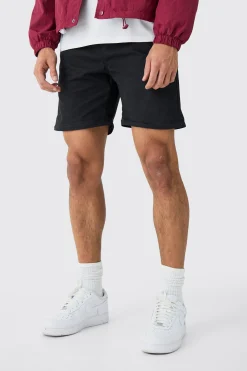 Elasticated Waist Straight Zip Off Trouser | BoohooMAN UK