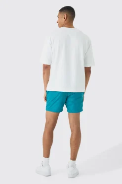 Elasticated Waist Toggle Shorts | BoohooMAN UK