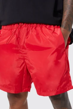 Elasticated Waist Toggle Short | BoohooMAN UK