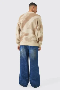 Extreme Baggy Rigid Crinkle Dirty Wash Jeans | BoohooMAN UK