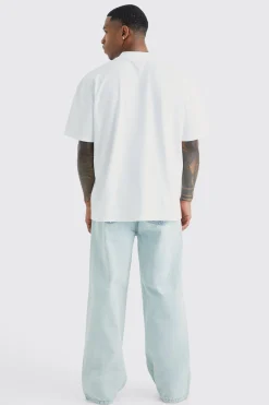 Extreme Baggy Rigid Jeans | BoohooMAN UK