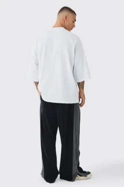 Extreme Heavyweight Oversized Slogan T-Shirt | BoohooMAN UK