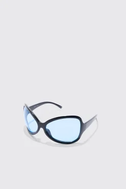Extreme Shield Lens Sunglasses | BoohooMAN UK