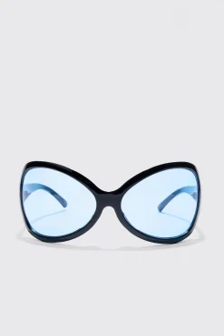 Extreme Shield Lens Sunglasses | BoohooMAN UK