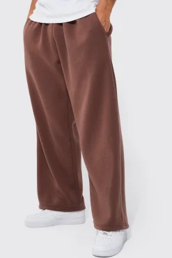 Extreme Wide Leg Basic Jogger | BoohooMAN UK