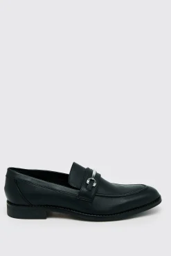Faux Leather Loafer | BoohooMAN UK